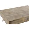 Table basse style alpin sapin naturel 99 cm - Marque - Modèle - Blanc - Métal