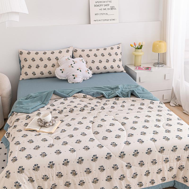 Летнее тонкое одеяло из соевого волокна класса А, прохладное летнее одеяло для кондиционирования воздуха для офисного сна, студенческого общежития, домашнее одеяло