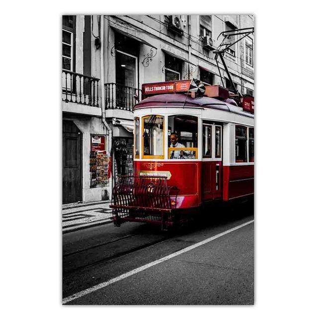 Скандинавский городской пейзаж, мода, холст, картина, всемирно известный город, вид улицы, постер, офис, гостиная, украшение дома, фреска, без рамки