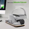 Зарядная станция для контроллеров VR-шлема, база для быстрой зарядки шлема с 2 перезаряжаемыми аккумуляторами для Meta Quest 3, VR-аксессуары