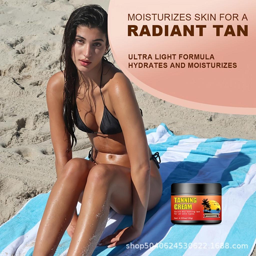 Крем для загара Sun-free Skin Пшеничный цвет Крем для загара Лосьон для загара 120 г