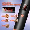 3-In-1 38MM Hair Curling Iron Brush Fast Heating Thermal Brush Fast Heating Negative Ion Heated Round Brush Electric Hair Curling Wand Tools