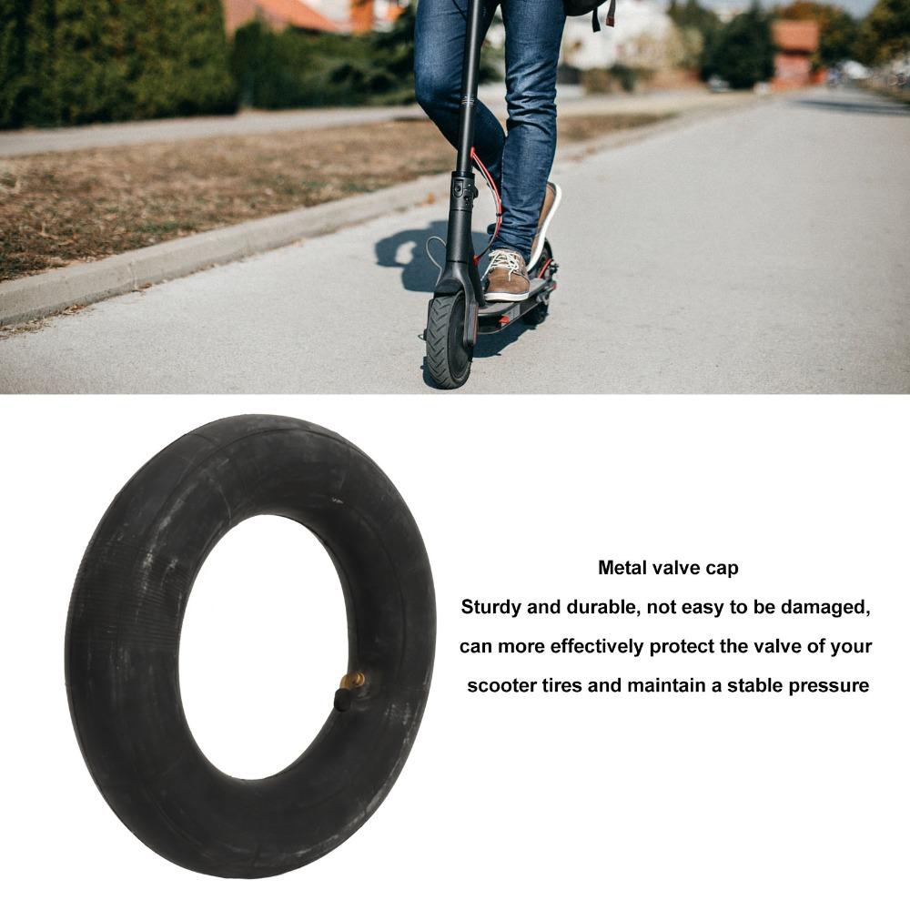 2PCS Butyl Rubber Electric Scooter Inner Tube Black Scooter Inner Tire Tube Daily Scooter Riding