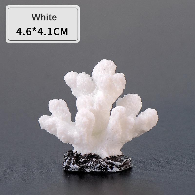 Красочные мини искусственные кораллы милые декоративные украшения для аквариума