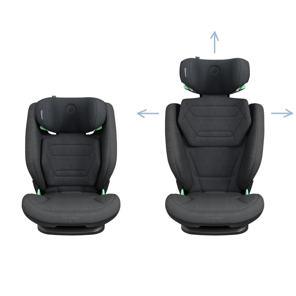 Совместим с креплением ISOFIX и ремнем безопасности RODIFIXPRO2 AUTHENTICGRAPHITE Rodifix Pro 2 Authentic Graphite от 3 с половиной лет