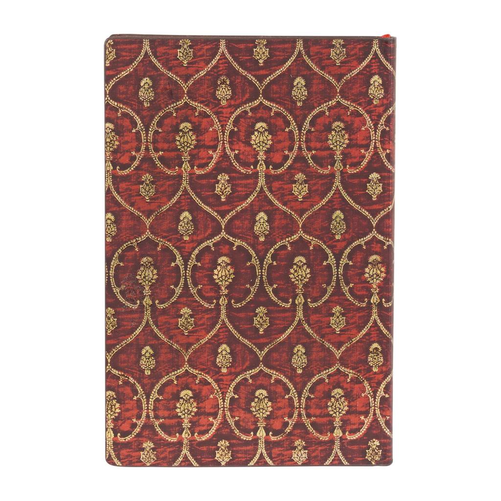 Блокнот Paperblanks Красный, Мягкая обложка, Вельвет, Мини, A6, В линейку, FB9633-7