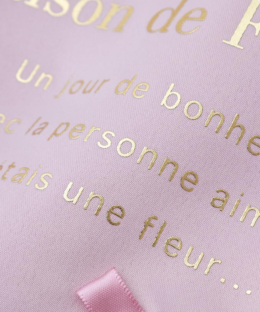 de Pouches and Drawstring Bags EC Exclusive Drawstring Bag for Ivory [Maison Fleur] Women,