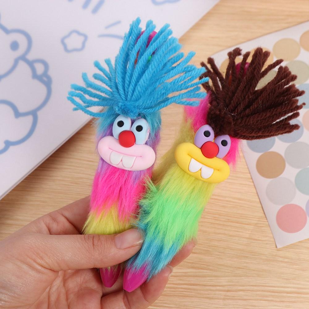 Sausage Mouth Multi-color Ballpoint Pen Bucktooth Rabbit Rainbow Signature Pen School