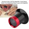 Watch Repair Magnifier Portable High-Definition Aluminum Alloy 10X Eye Loupe Repair Watch Tool Home Use