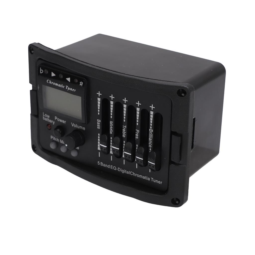  5 акустических гитарных предусилителей, эквалайзеров, 5-полосный профессиональный гитарный предусилитель, эквалайзер с настройкой