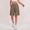 Women's Casual High Waisted Loose Sports Shorts with Pocket Solid Color