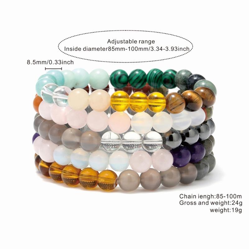 Браслет из натурального вулканического камня, браслет ручной работы, энергетический браслет, вспомогательное дыхание, медитация, агат, цветной миниатюрный ювелирный браслет с орнаментом