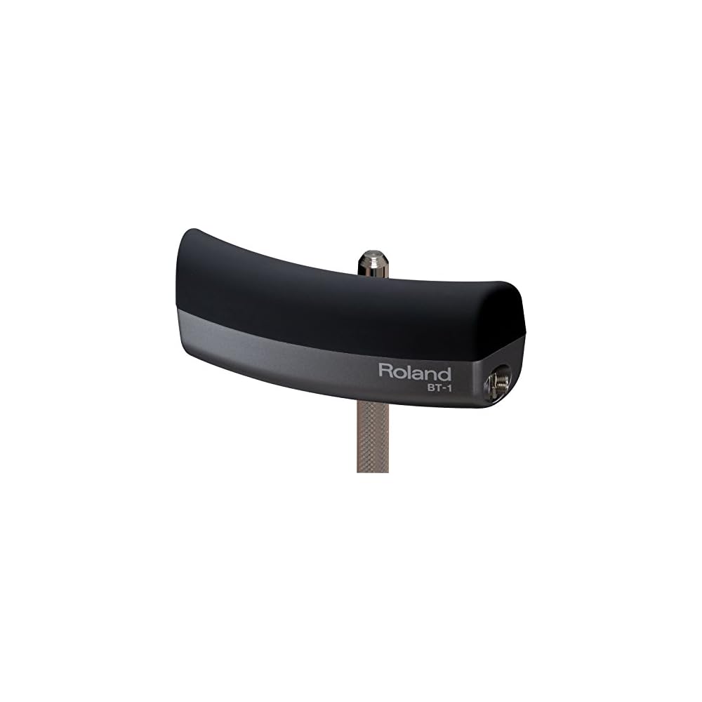Roland BT-1 Drum Trigger Pad Compact Design Compatible with V-Drums and Acoustic Drum Hoops and Rods