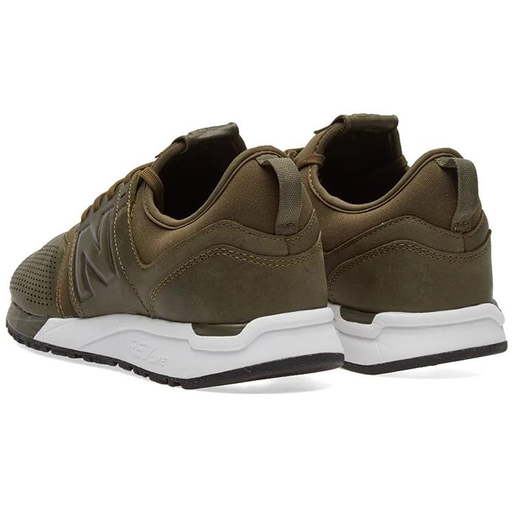 247 New Balance Кожаные 'Оливковые' MRL247NO