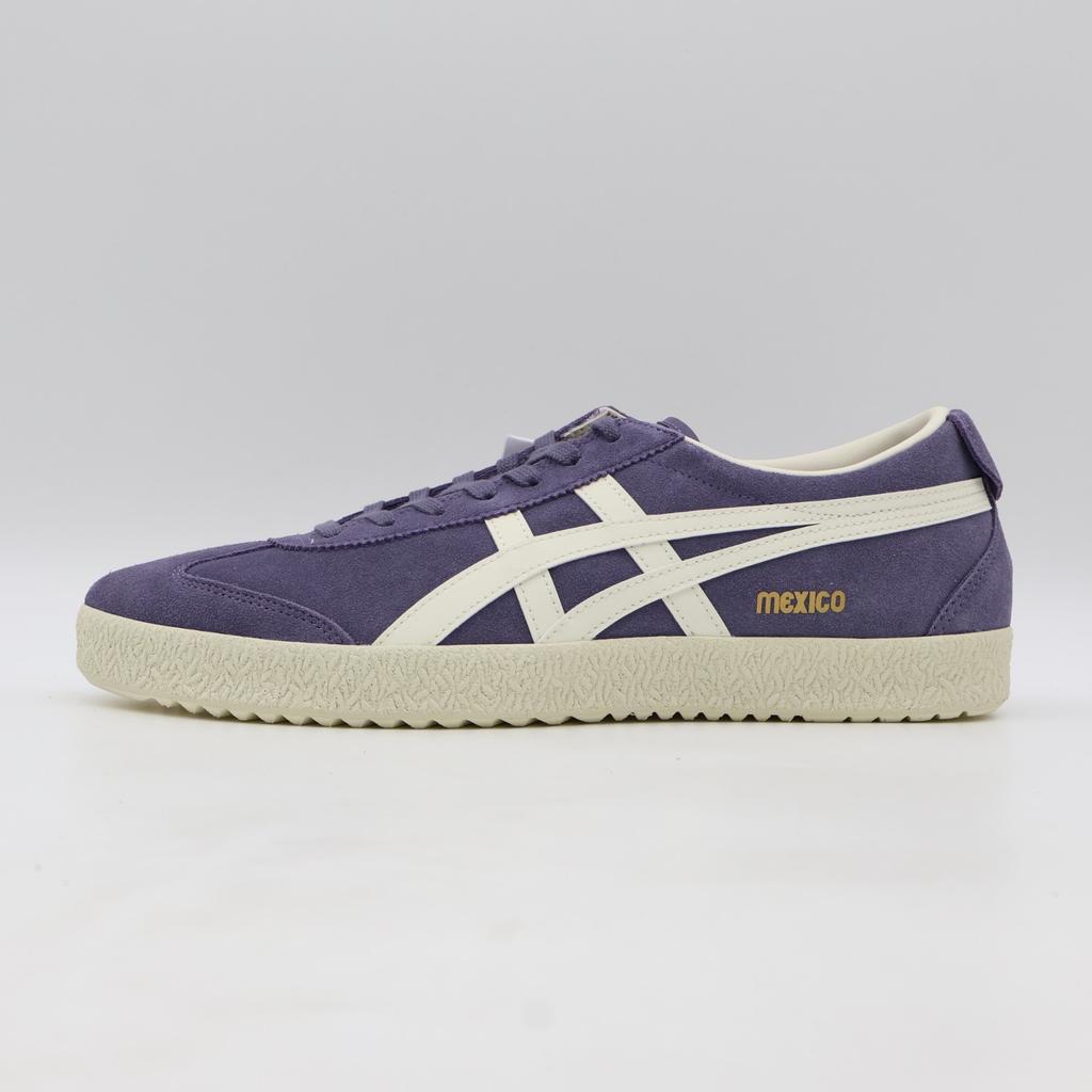 1183C344-500 Onitsuka Tiger MEXICO 66 DELEGATION СЕРО-ФИОЛЕТОВЫЙ СЛОНОВАЯ КОСТЬ (Мужской)