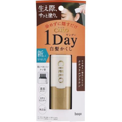 Hoyu Cielo One Day Gray Hair Stripper Natural Brown 9ml Временный краситель для седых волос Краситель для седых волос Пожалуйста, внимательно прочтите инструкцию
