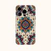 Boho Sunflower Mandala Phone Case for IPhone 17AIR 16E 16 15 14 13 12 11 17 Pro Max Plus Double-layer Back Cover