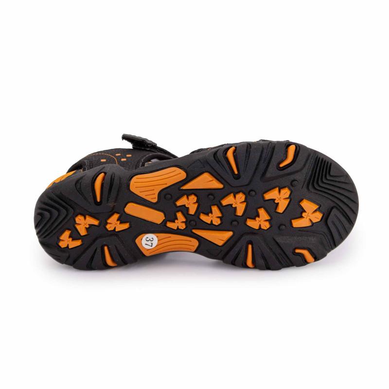 Черные оранжевые сандалии, размер 36–41 Женщина DOCKERS BY GERLI