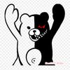 Costume Danganronpa V3 Killing Harmony Danganronpa 2 Goodbye D Print Sticker On Clothes DIY Thermal Stickers For T-Shirts Patch Iron On Transfer Patch