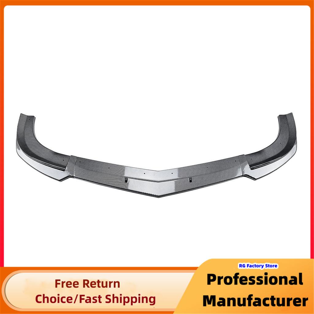 Для Mercedes Benz C Class W204 S204 C63 AMG 2011-2014 передний бампер сплиттер автомобильный диффузор спойлер лезвие кузовной комплект защита