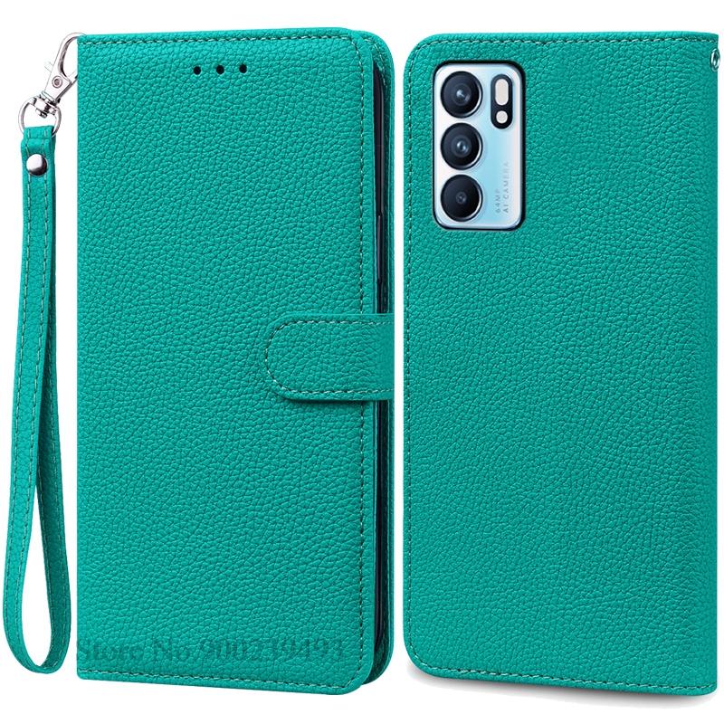 Для OPPO Reno 6 чехол-кошелек кожаный флип-чехол для OPPO Reno 6 5G чехол OPPO Reno 6 Pro 5G чехол для телефона Reno6 Pro Plus Coque Fundas