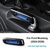 For Ford Mustang GT Dark Horse EcoBoost 2024 2025 2026 LHD RHD Real Hard Carbon Fiber Cover Replace Handbrake Grip Trim Handle