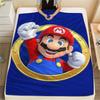 Mario Cozy Household Printed Blanket, Flannel Blanket Adapt to Bed, Sofa, Bedroom, Travel and Picnic Use.-TING