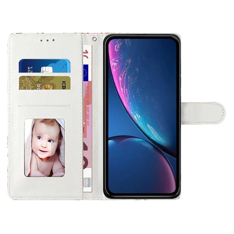 Кошелек Держатель для карт Чехол-книжка Для Samsung Galaxy A05 A05S A15 A25 A04 A14 A24 A34 A54 A13 A23 A33 A53 S22 Ultra S23 FE Чехол