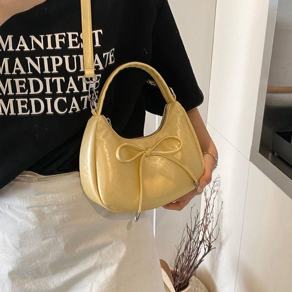 Милая сумка-бабочка с галстуком-бабочкой в корейском стиле, женская сумочка-клатч, модная сумка-мешок из искусственной кожи с бантом для девочек