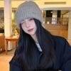 Wool Hat Knitted Hat Warm Cap Knit Beanie Sweet Crochet Basin Cap  Outdoor