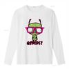 Футболка Invader Zim Gir Genius Duh для мужчин Доступна в размерах S 2XL винтажная стираная стильная повседневная мягкая удобная с принтом