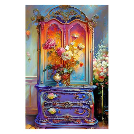 5D Алмазный художественный комплект Поезд Узор Пейзаж Повысьте творческий потенциал Уменьшите стресс с изысканными стразами Вышивка Мозаика Вышивка крестиком Украшение дома