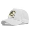 Embroidery Design Fishing Embroidery Baseball Cap High Quality Mesh Hat  for Men Women