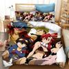 Comfortable Anime Print Duvet Cover Set With Duvet Cover And Pillowcases Twin Full Queen King Sizes For Adults And Kids