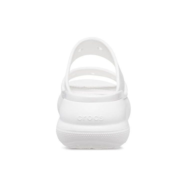 Crocs Casual Versatile EVA Anti-Friction Slide Sandals Women Sandals White 207670-100