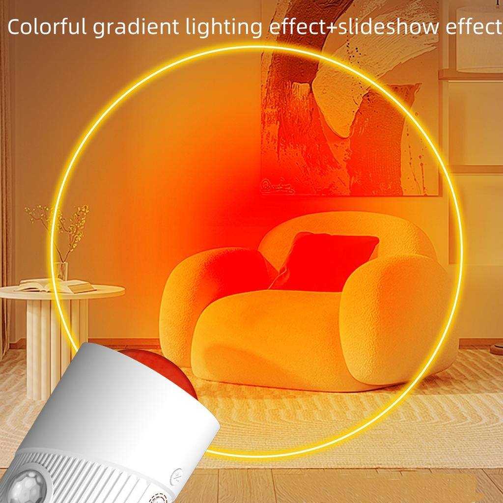 Светодиодный ночник с датчиком движения RGB, перезаряжаемый от USB, магнитное крепление, настенный светильник, подсветка для лестницы, внутреннее освещение