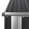 Garden Shed Anthracite 180.5 x 97 x 209.5 cm Galvanized Steel