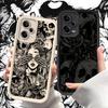 Художественный скелет девушки Мягкий чехол для Xiaomi Redmi Note 13 14 12 11 Pro Plus 5G 14S 12S 11S 10S 10 9 Redmi 14C 13C 12C 12 4G Etui
