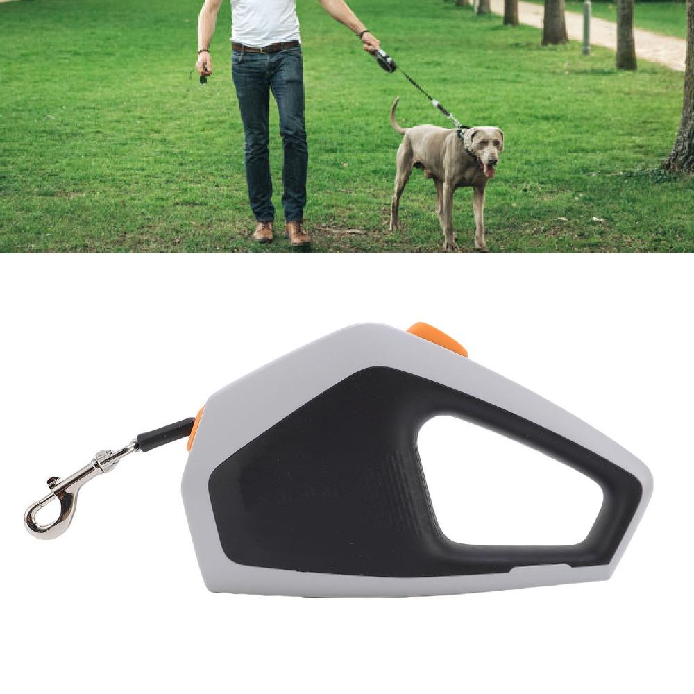Geometric Shape Auto Retractable Leash Burst Tough Pet Traction Rope Pet Outside Activity