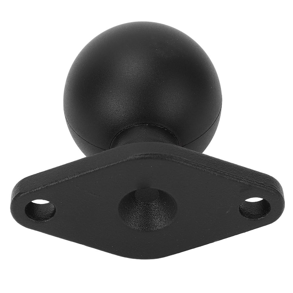 1.5in Ball Mount Base Anodized Aluminum Alloy Round Plate with C Size Double Socket Arm for RAM Mounts