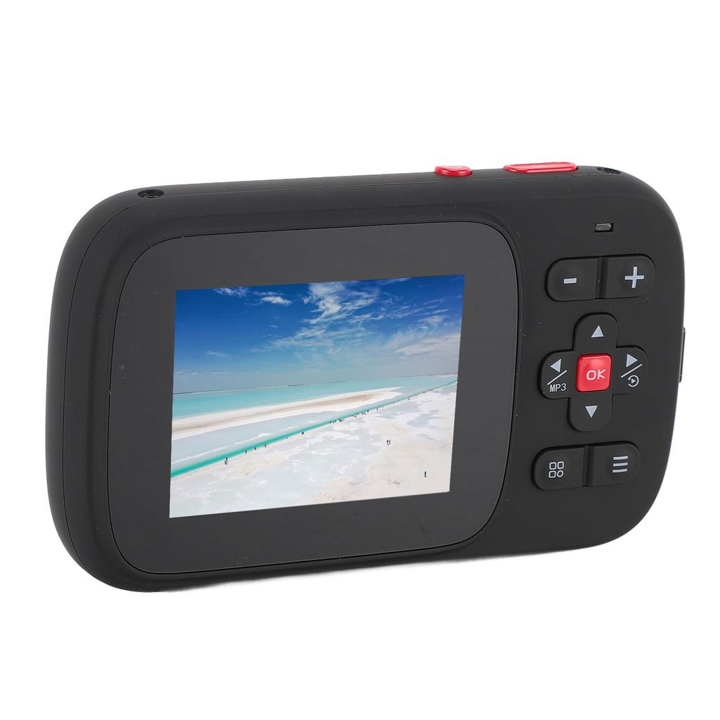 2.4 Inch 72MP Digital Camera with Fill Light 2.5K MP3 Player Auto Focus 16X Zoom Rechargeable