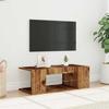 VidaXL Meuble TV avec lumières LED vieux bois bois d'ingénierie, support TV, meuble multimédia, console TV, meuble hifi, 856325
