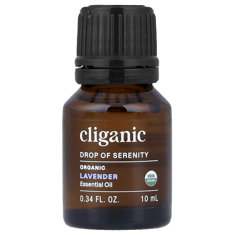 Organic Essential Oil, Lavender, 0.34 fl oz (10 ml)