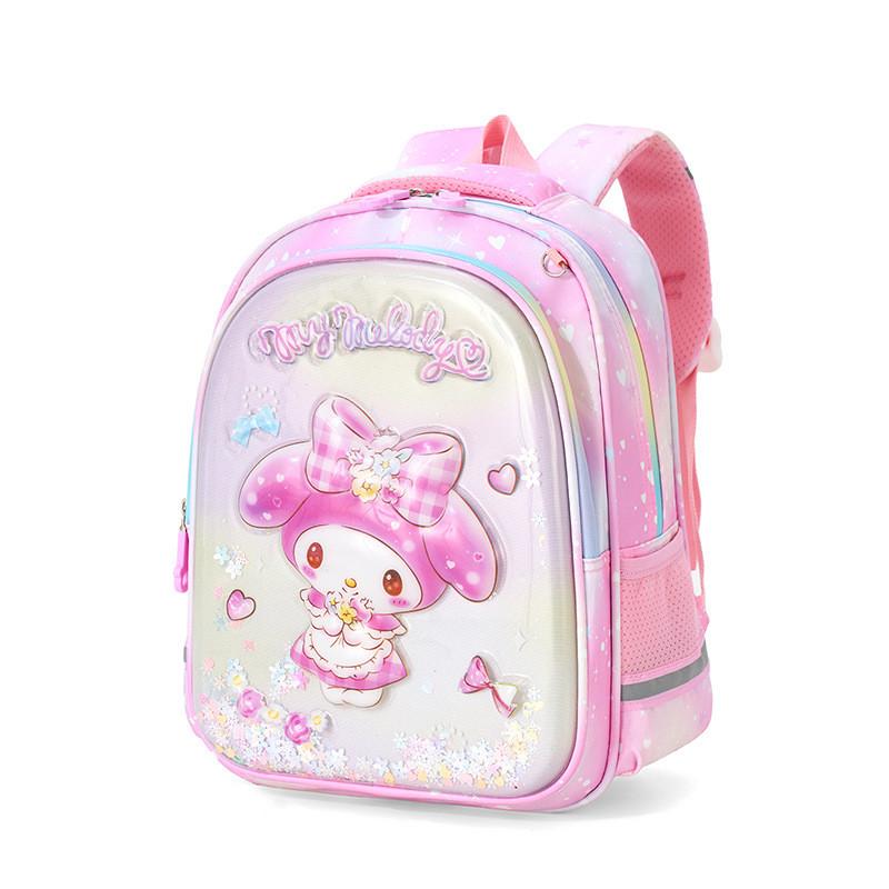 Школьный рюкзак Sanrio Melody для детей с легким нейлоновым дизайном для дошкольников