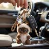Plush Cat Bag Pendant Soft Fluffy Backpack Charm New Pendant Charm  Bag Decoration