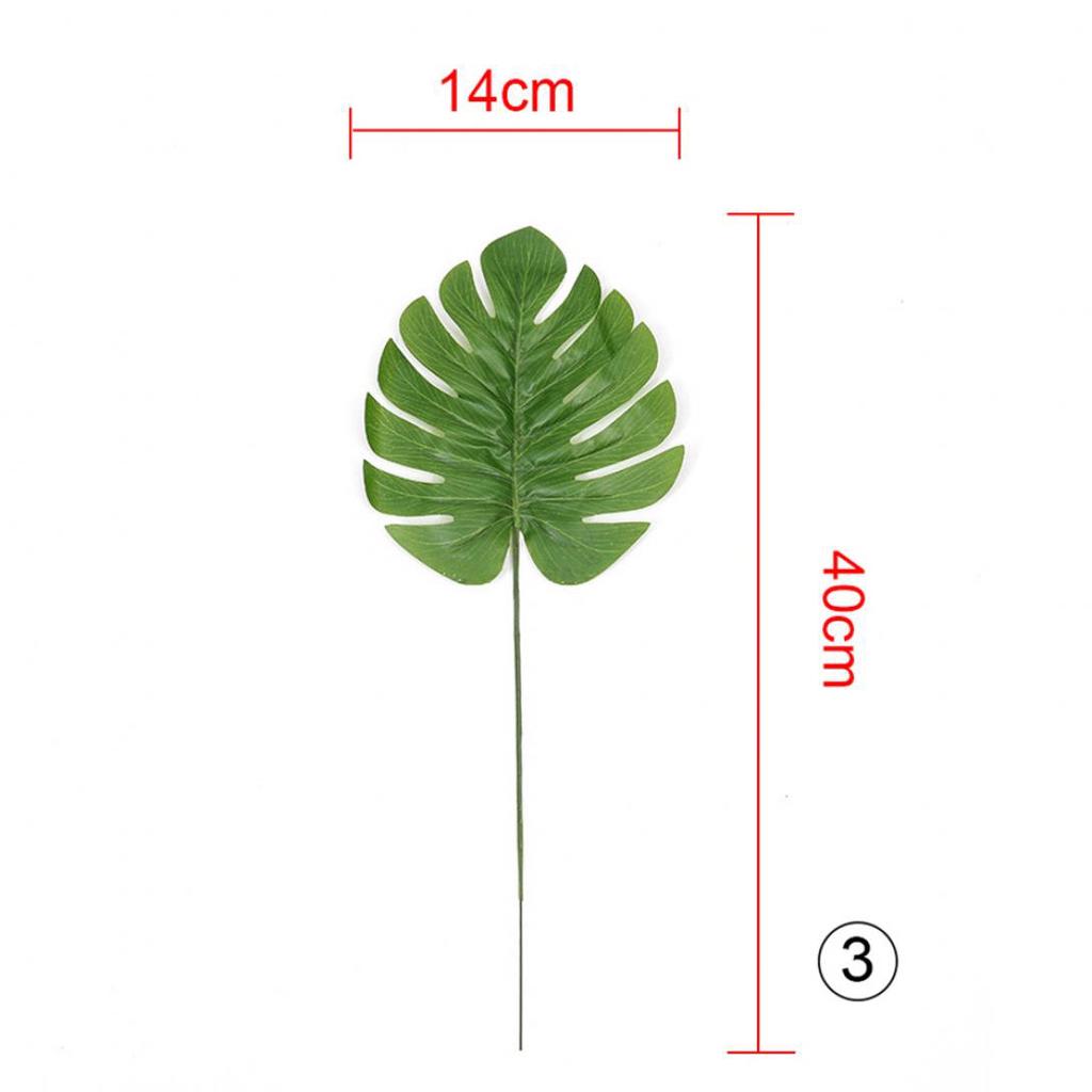 Monoceros 1Pc Nordic Style Fake Monstera Leaf Plant Home Office Decoration Photo Prop