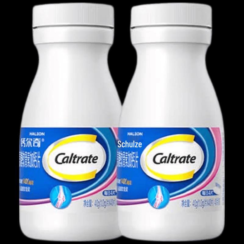 Caltrate Glucosamine Chondroitin & Calcium Bone Health Supplement
