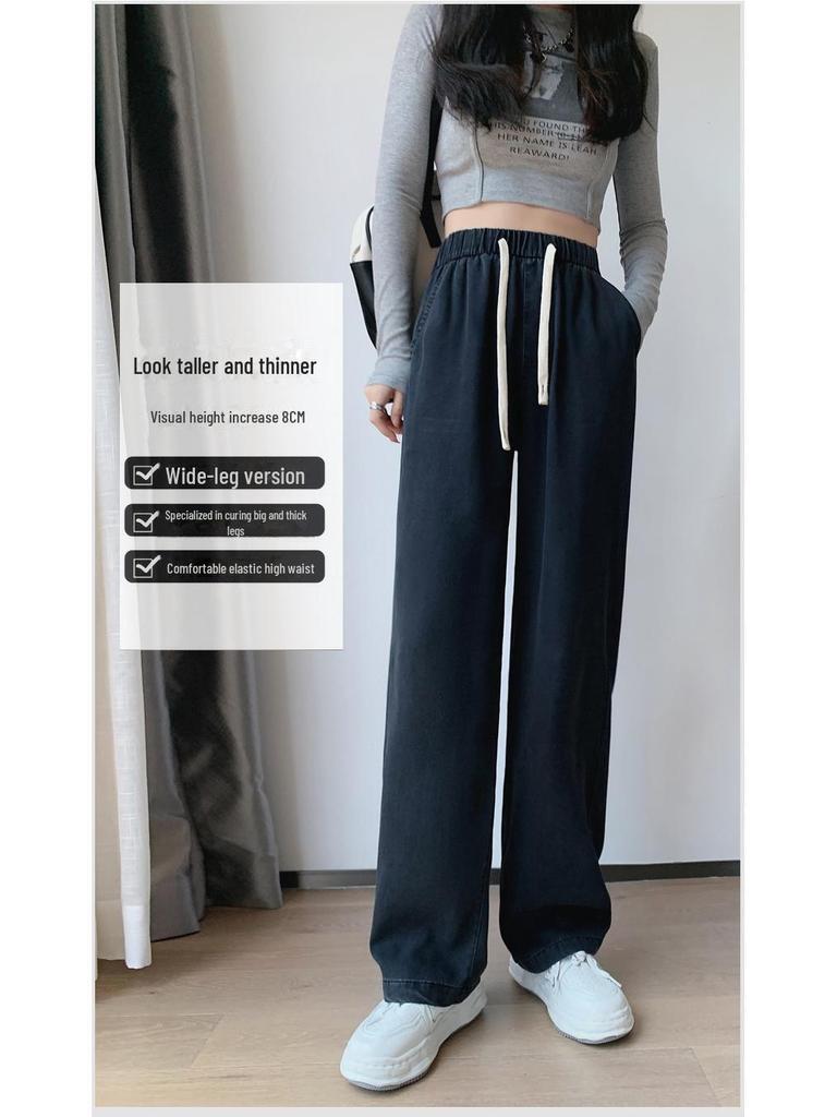 Женские джинсы Tencel Cotton Denim Wide-Leg - Коллекция Весна 2025