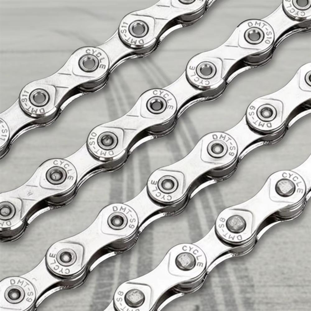 BKS Mountain Bike Chains 11 Speed Non-hollow Shift Stainless Steel 116L 20-speed Compatibility