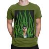 Feid Neon Green Flames Urban Latin Aesthetic Design Funny 100 Cotton TShirt Feid Tees Tops For Unisex